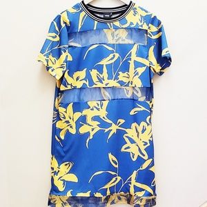 ASOS Tropical Print Jersey Dress Size 6